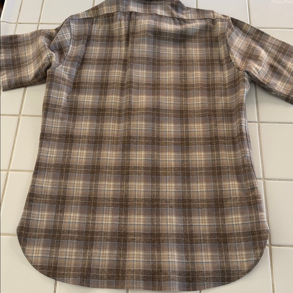 Pendleton short sleeve board shirt wool button down L 🐈‍⬛ - Picture 6 of 7